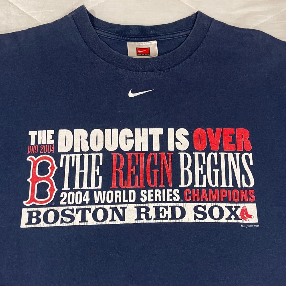 MLB BOSTON RED SOX 2004 WORLD SERIES CHAMPIONS L